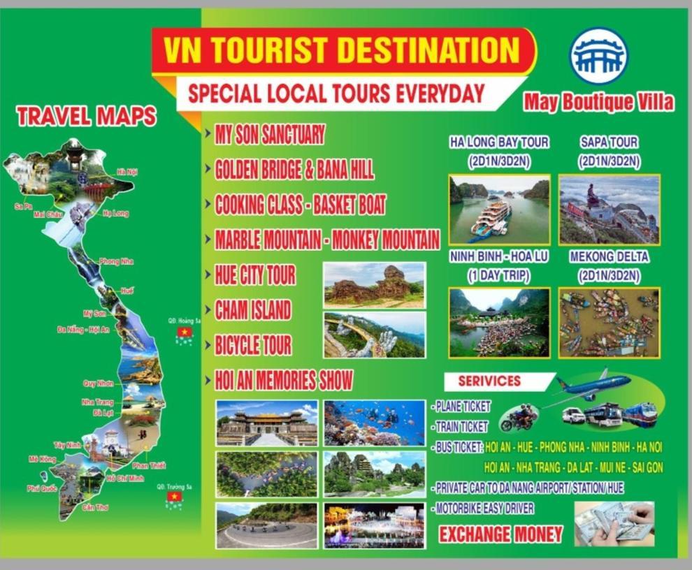May Boutique Villa Хойан Экстерьер фото